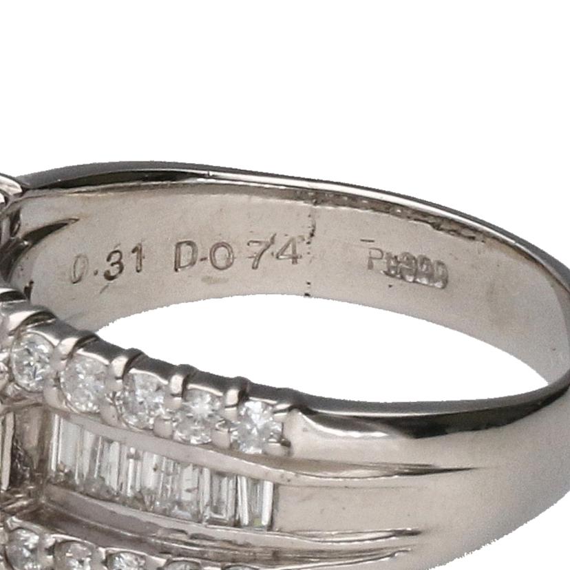 PT900ダイヤリング0．31／0．74ct//Aランク/69