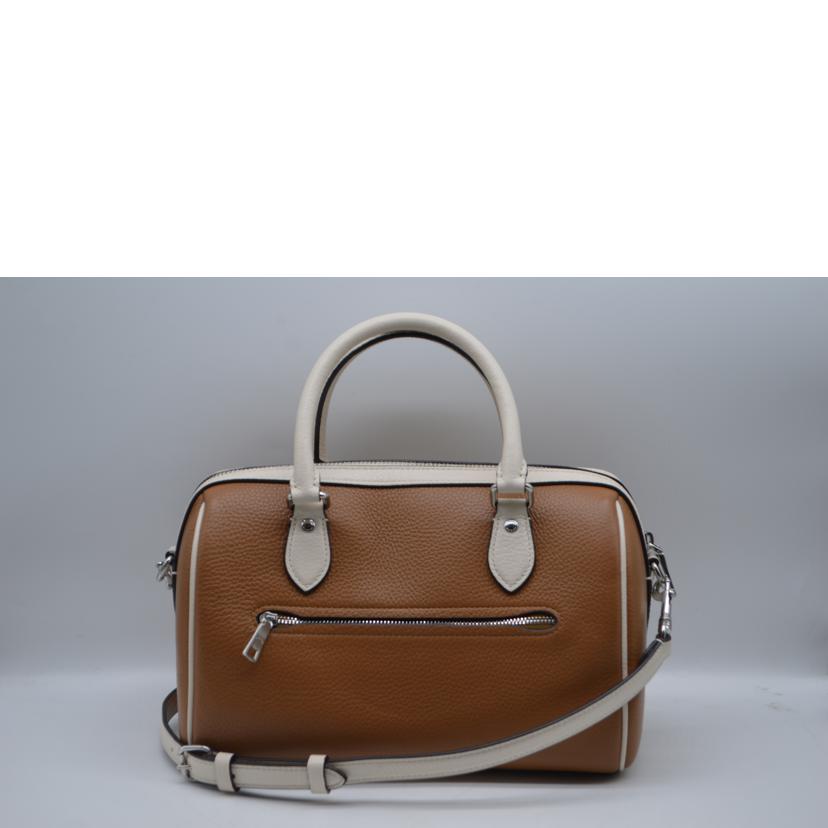 COACH コーチ/ローアンサッチェルカラーブロック2wayレザーハンド/CT848//E24**/Aランク/89