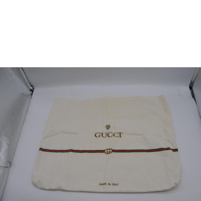 GUCCI グッチ/オールドグッチヴィンテージレザーショルダー／カーキ/004･106･0024//ABランク/89