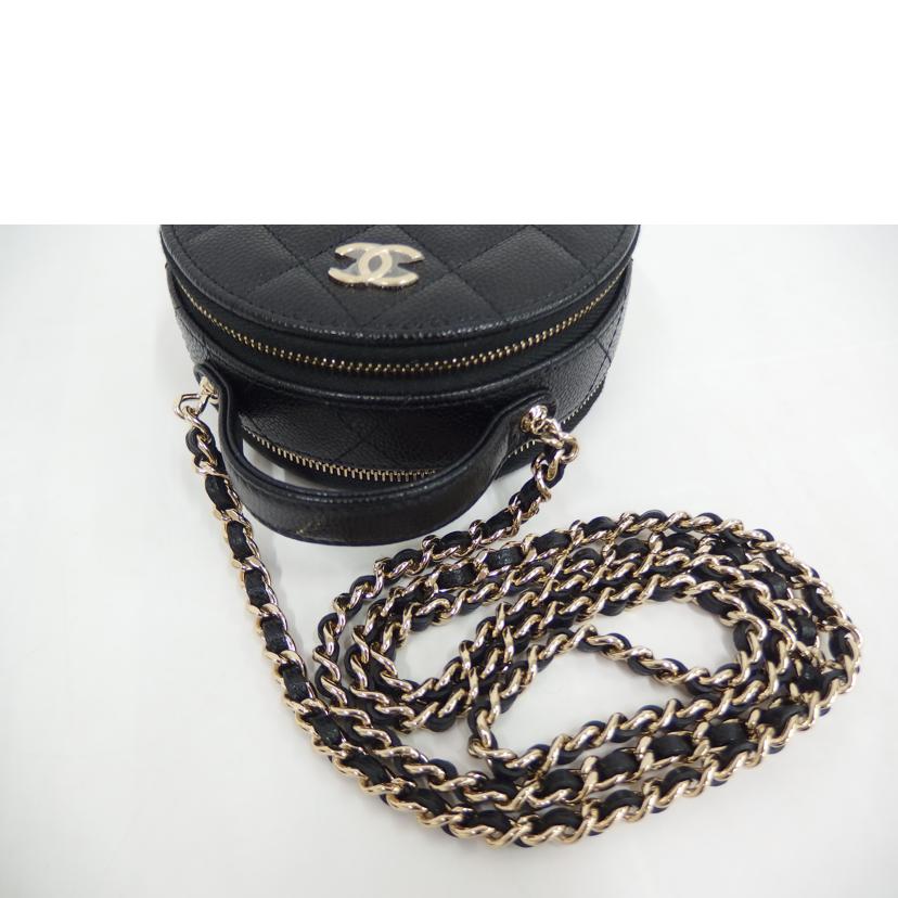CHANEL シャネル/ココマーク　ラウンド　チェーンショルダーバッグ//318*****/SAランク/82