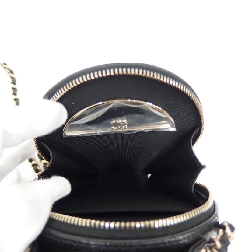 CHANEL シャネル/ココマーク　ラウンド　チェーンショルダーバッグ//318*****/SAランク/82