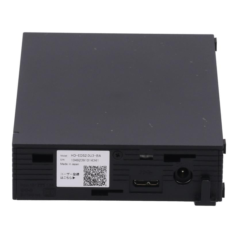 BUFFALO バッファロー　/外付けHDD　2TB/HD-EDS2.0U3-BA//10492391014341/Bランク/69
