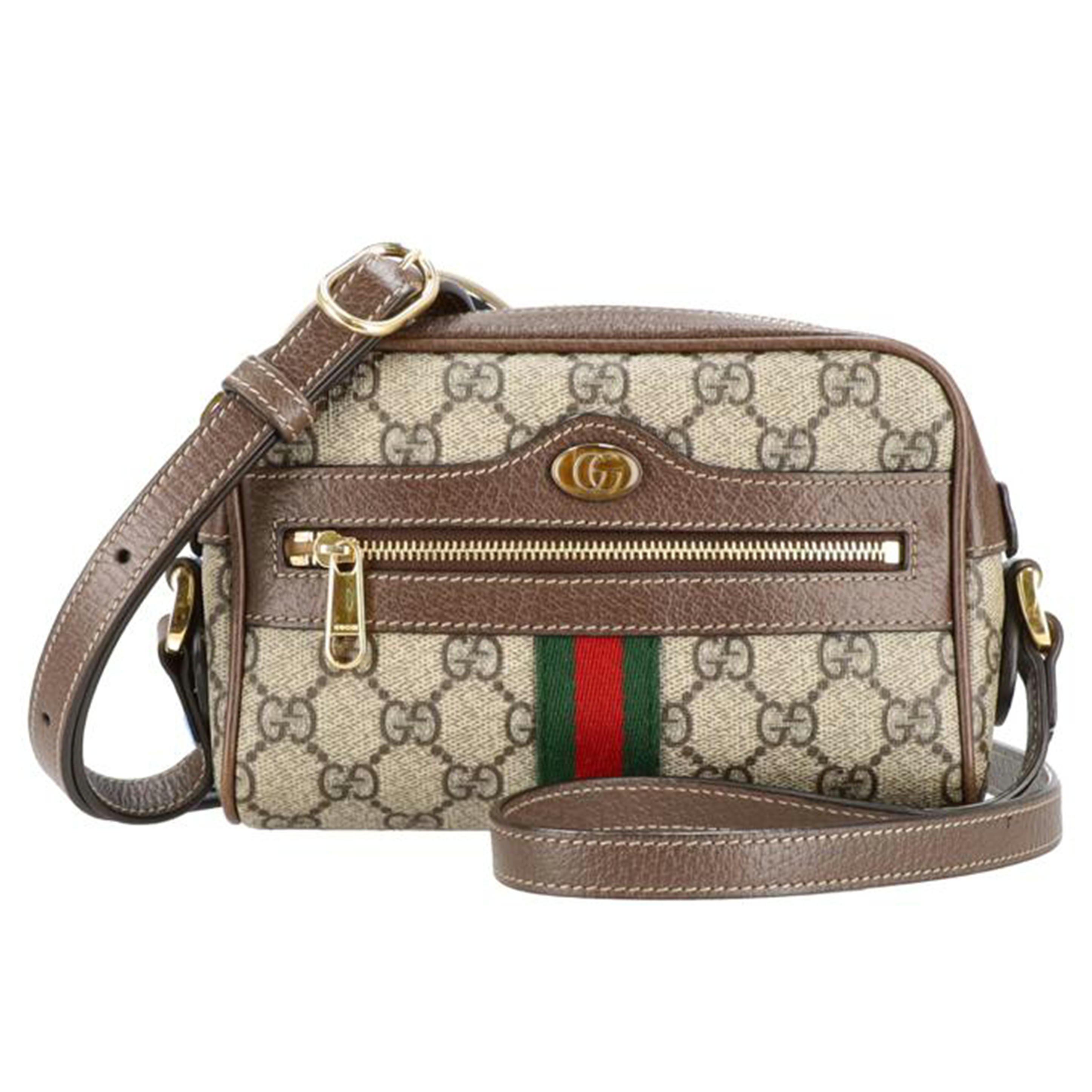 GUCCI グッチ/GGスプリームエンブレムミニショルダー/517350//041*/ABランク/91