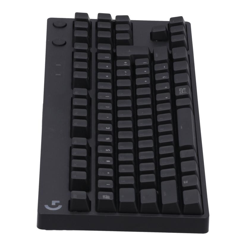 Logicool ロジクール　/ゲーミングキーボード／PRO　X/G-PKB-002 青軸//2212MR17C8D9/Bランク/69