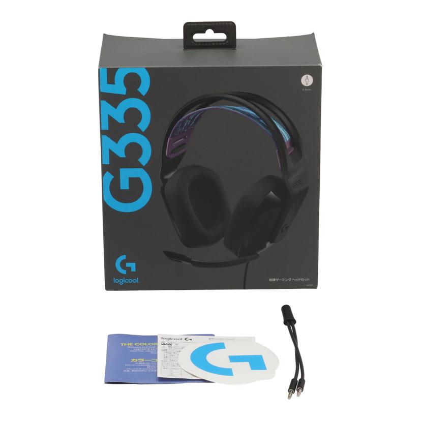 Logicool ロジクール　/ゲーミングヘッドセット/G335//2123MH00PWP9/Bランク/69