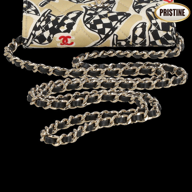 CHANEL シャネル/ミニマトラッセキルティングチェーンショルダー　／チェッカーフラッグ//XL7*****/SAランク/84
