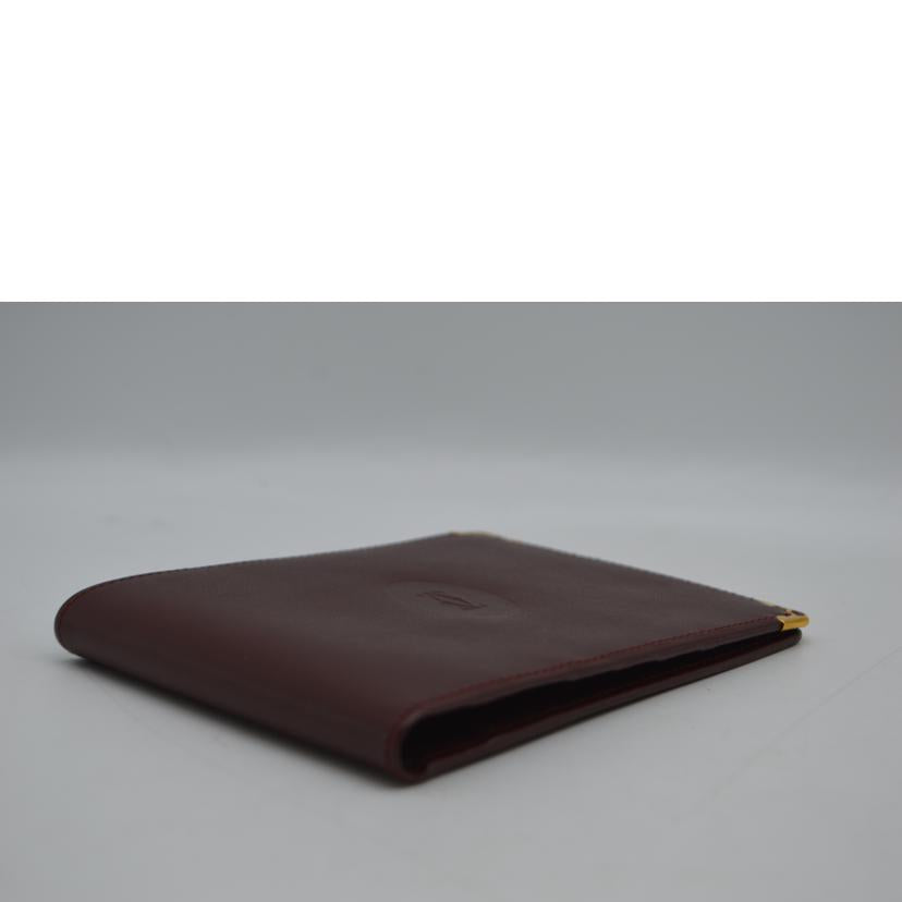 Cartier カルティエ/マストラインラージレザー財布／ボルドー/3184325//EL2*****/Sランク/89