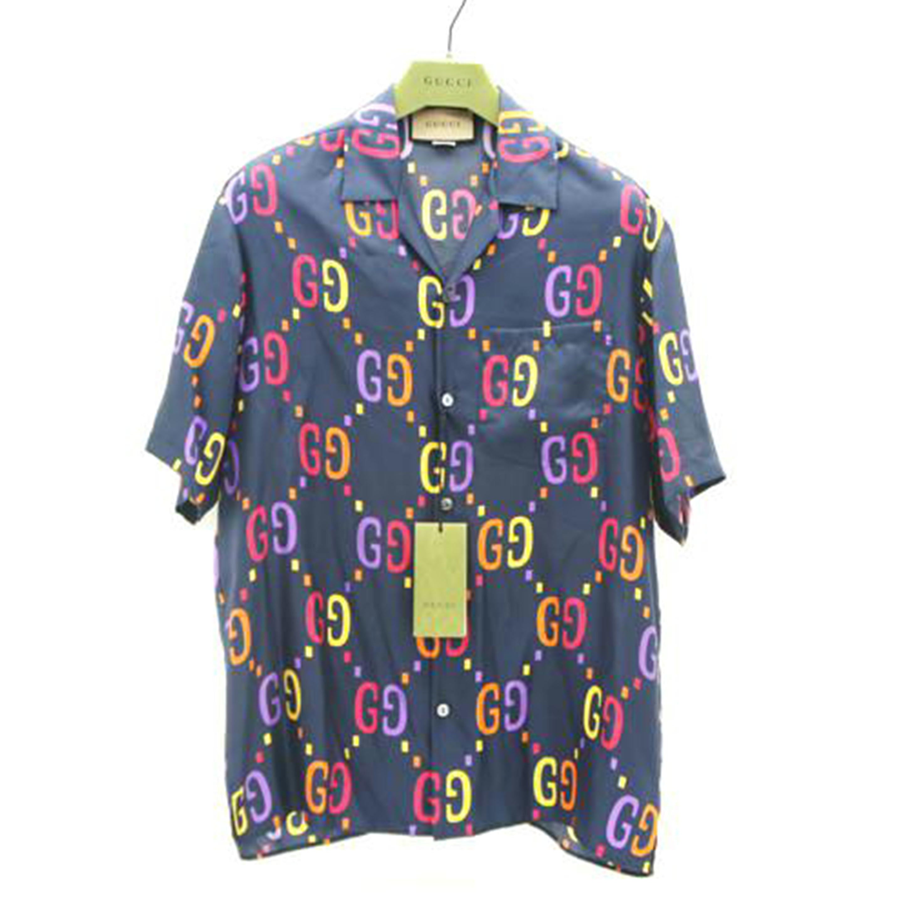 GUCCI グッチ/GGプリントシルクシャツ//ABランク/67