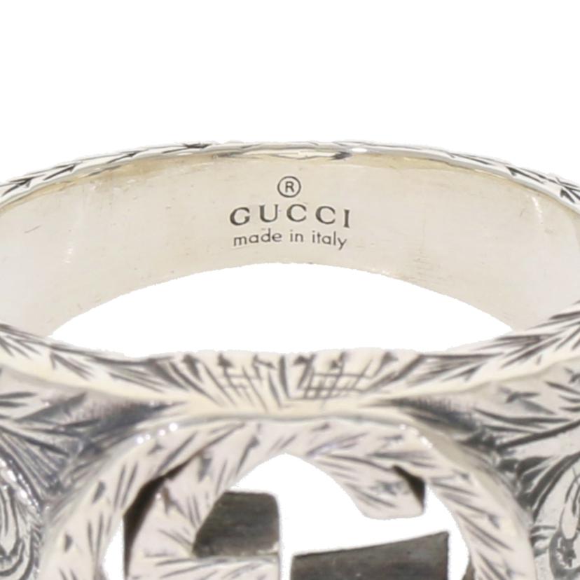 GUCCI グッチ/グッチ　インターロッキングリング　/455302-J8400-0811//Aランク/09