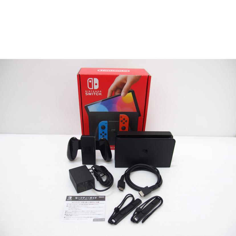任天堂 任天堂/有機ELスイッチ本体ネオンブルー/レッド/HEG-S-KABAA//XTJ10492844723/ABランク/88