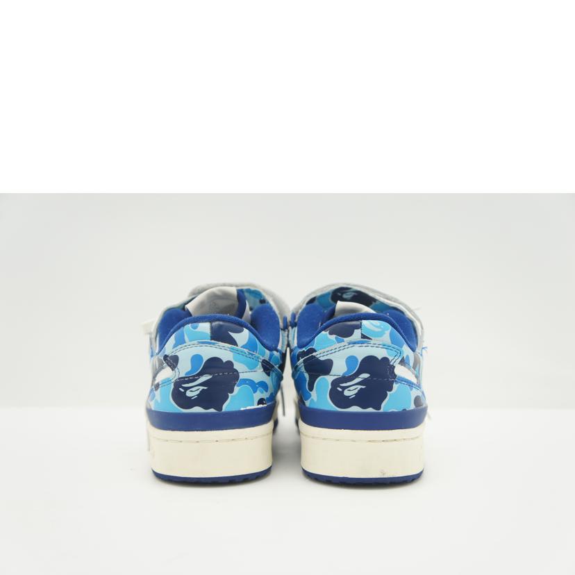 adidas アディダス/FORUM　84BAPE　LOW　BLUE　CAMO/ID4772//ABランク/41