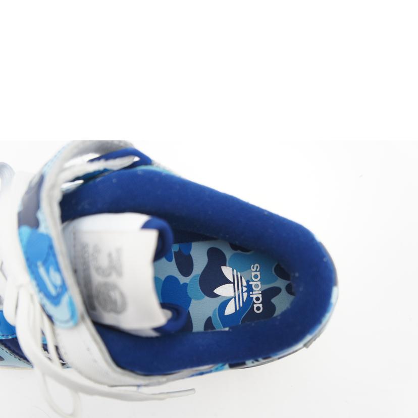 adidas アディダス/FORUM　84BAPE　LOW　BLUE　CAMO/ID4772//ABランク/41