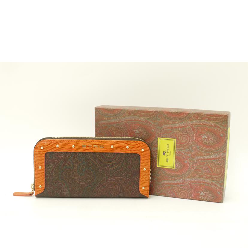 ETRO　 エトロ/ETRO　ラウンドファスナー長財布//SAランク/69