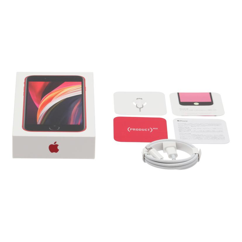 Apple　SIMロックなし アップル　/iPhone　SE　第2世代　64GB　（PRODUCT）RED/MHGR3J/A//F17DH682PLJT/Aランク/62