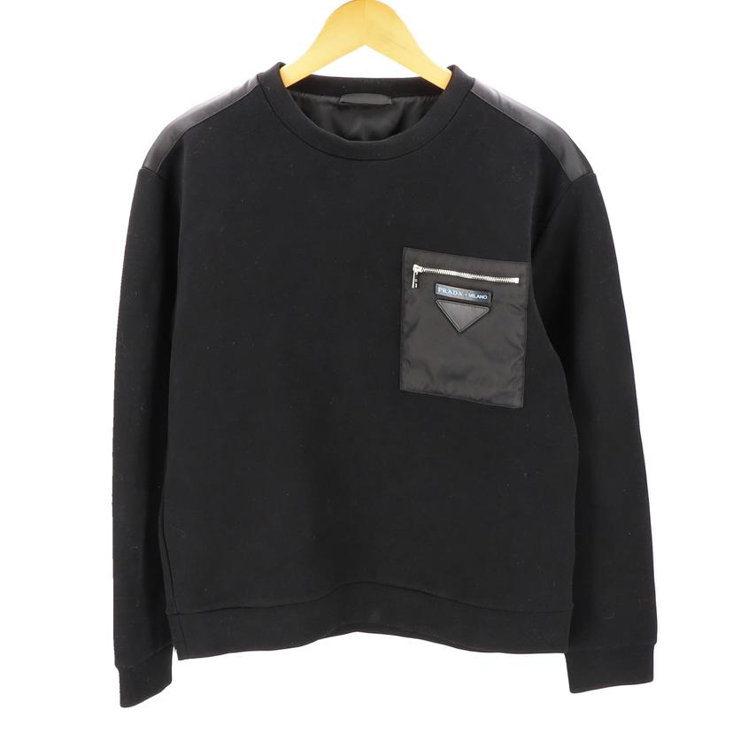PRADA プラダ/トライアングル／ボンディングスウェット/UJL033 S182//ｻｲｽﾞ:M/ABランク/91