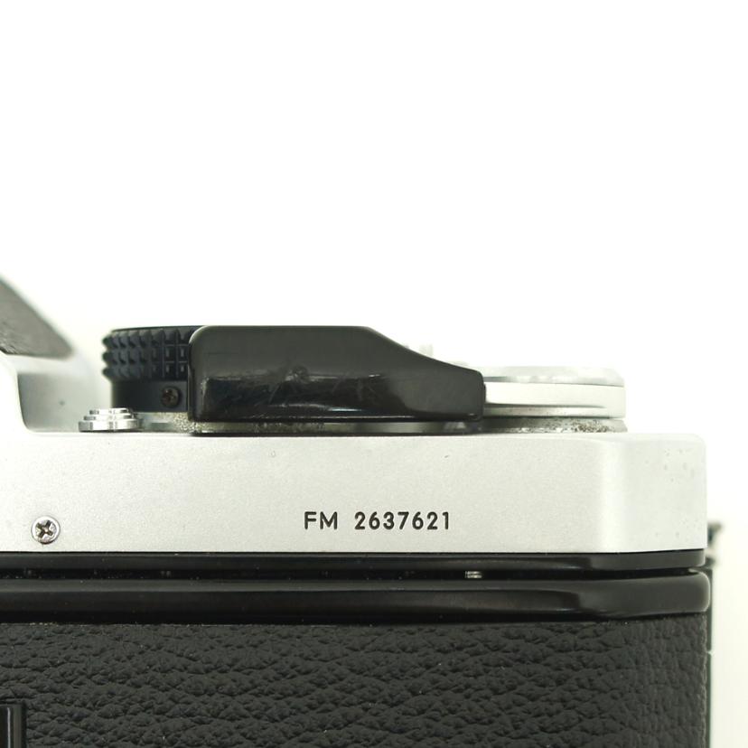 Nikon ニコン/フィルム一眼／FM　　　BODY/FM   BODY//2637621/Bランク/75