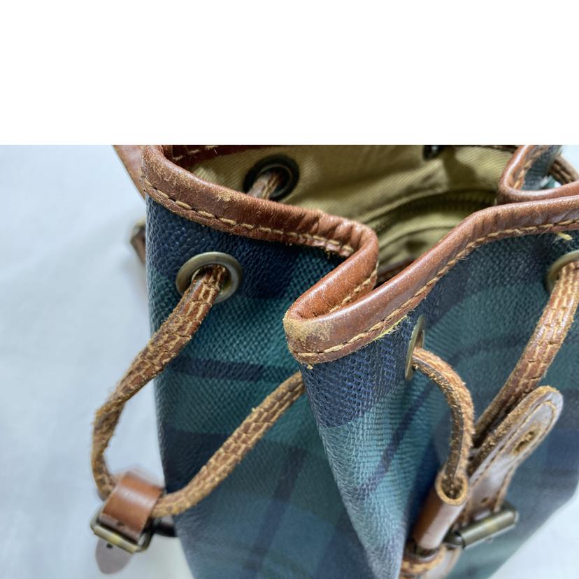 POLO　RALPH　LAUREN ポロラルフローレン/チェック柄バックパック//Bランク/52