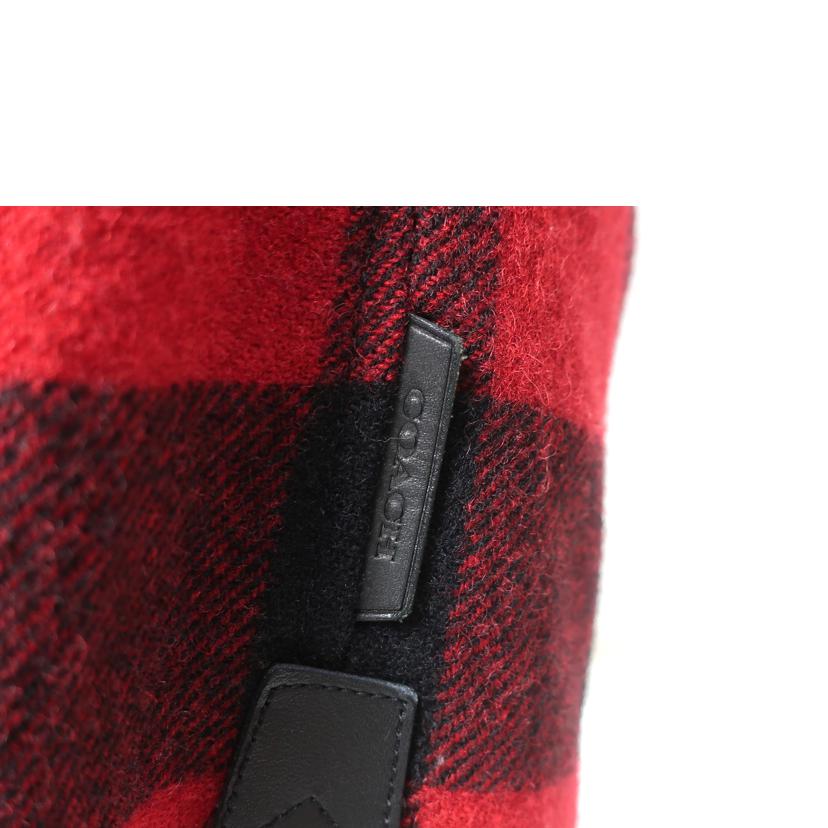 COACH コーチ/ウールクルーザージャケット Sサイズ チェック柄//ABランク/65