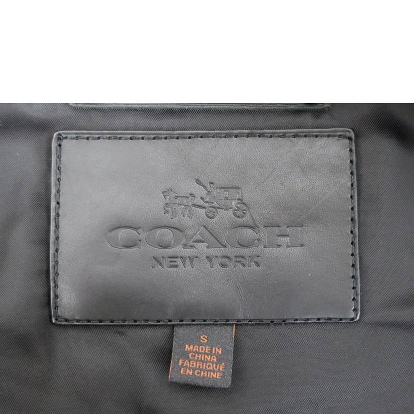 COACH コーチ/ウールクルーザージャケット Sサイズ チェック柄//ABランク/65