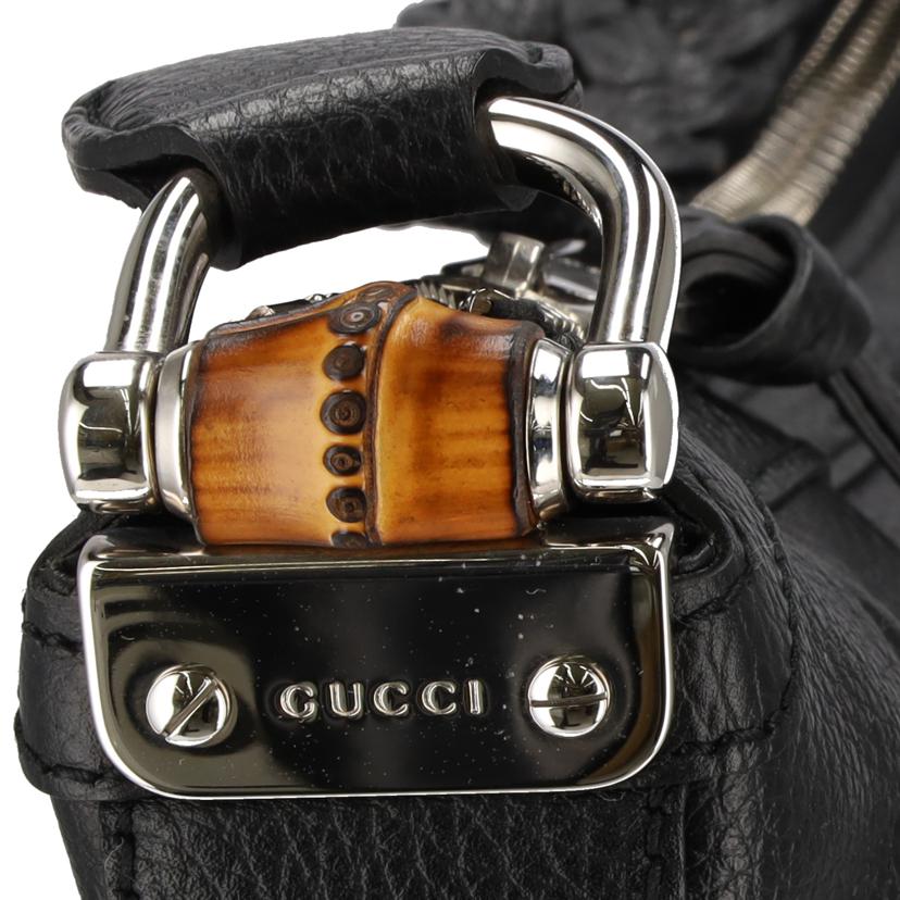 GUCCI グッチ/バンブーレザーワンショルダー/336655//200***/Aランク/91