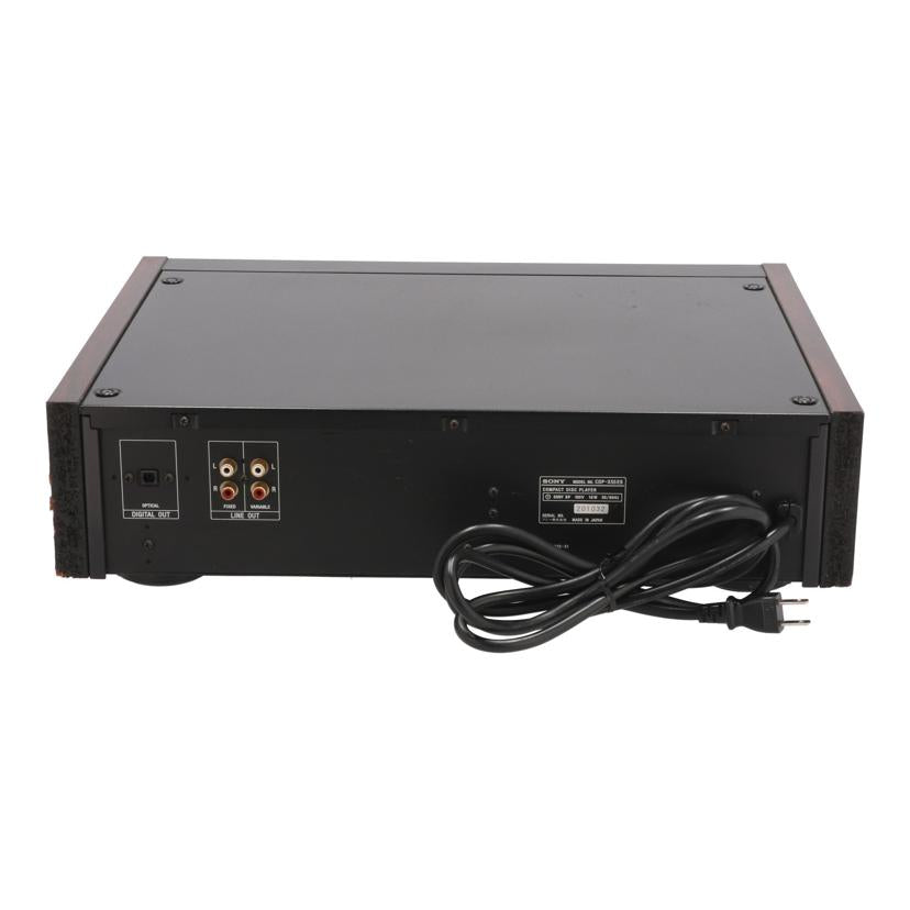 SONY ソニー /CDプレーヤー/CDP-X55ES//201032/Bランク/62