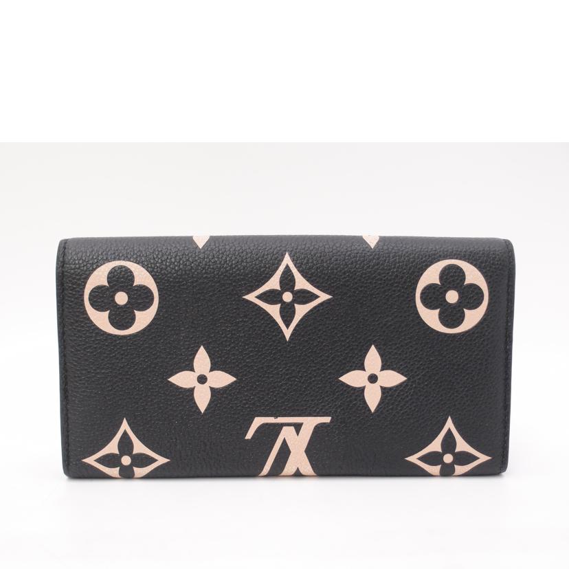 LOUIS　VUITTON ルイヴィトン/ポルトフォイユ・サラ／アンプラント／バイカラー/M80496//CA0***/ABランク/69