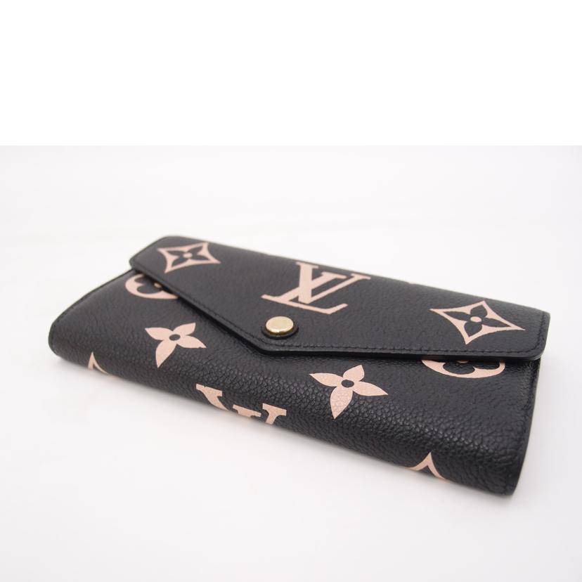 LOUIS　VUITTON ルイヴィトン/ポルトフォイユ・サラ／アンプラント／バイカラー/M80496//CA0***/ABランク/69