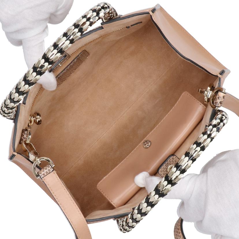 BVLGARI ブルガリ/セルペンティ／2WAYパイソンショルダーバッグ//Aランク/91