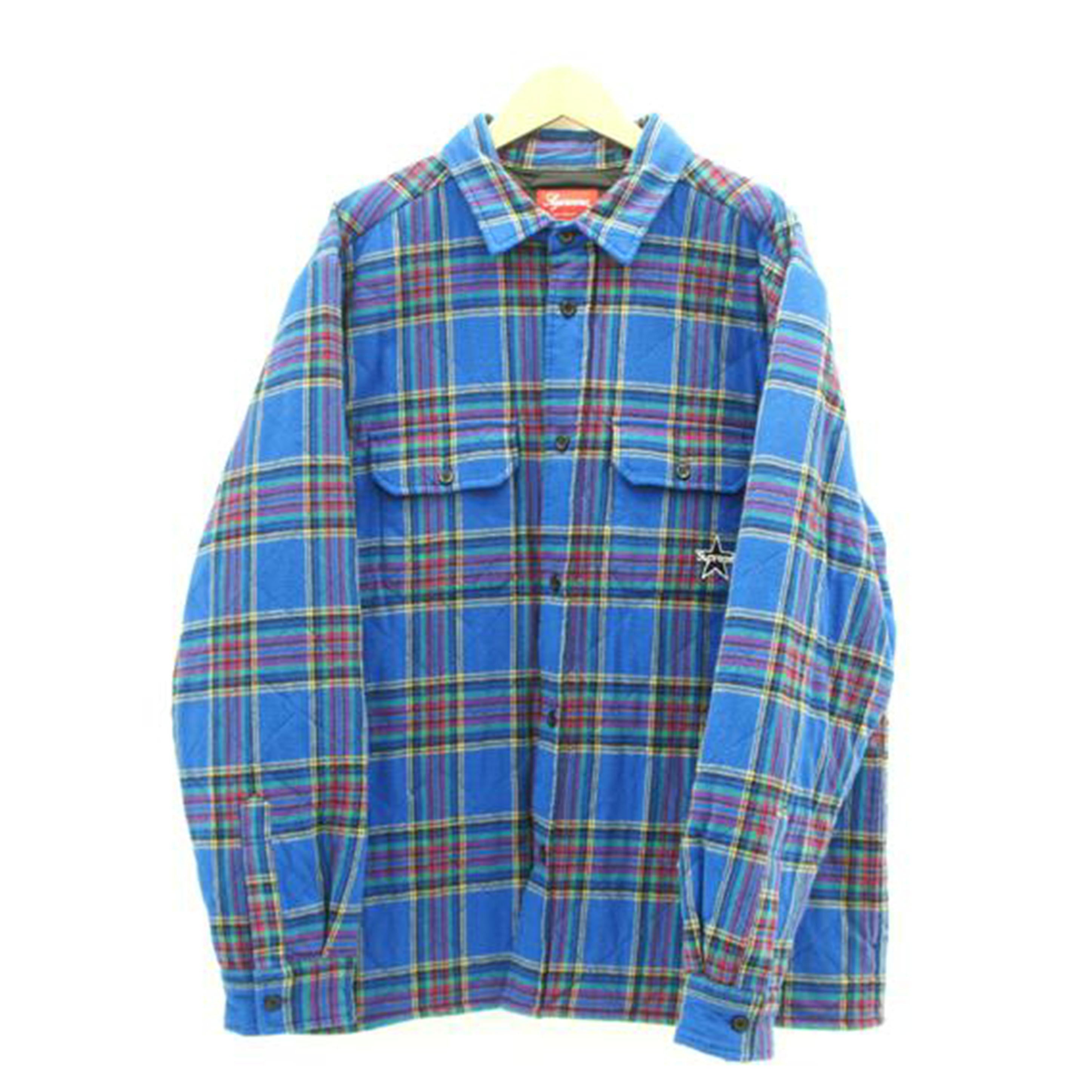 Supreme シュプリーム/キルティングフランネルシャツ//ABランク/75