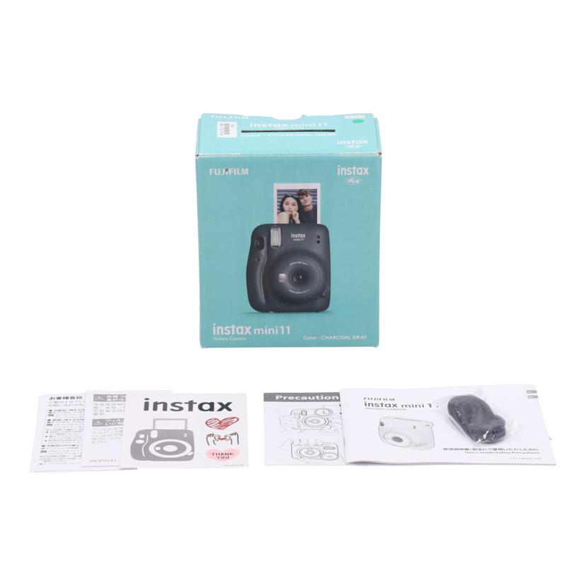 FUJIFILM 富士フイルム　/インスタントカメラ／チェキ/instax mini11//E578281/ABランク/62