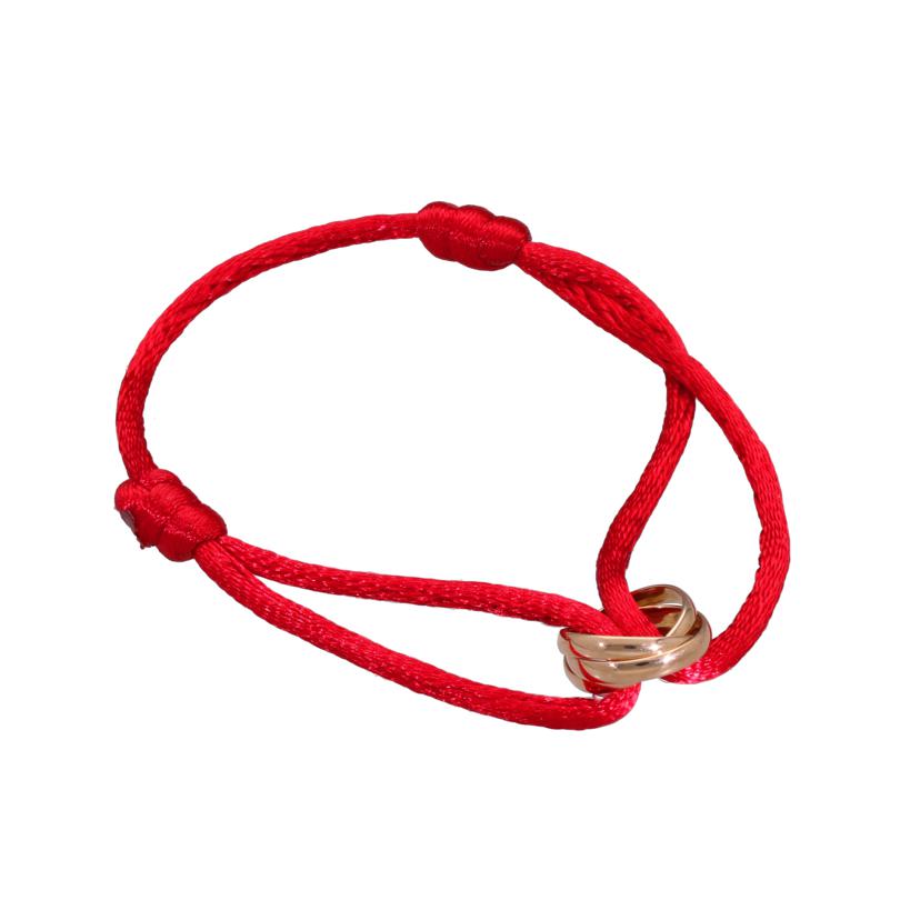 Cartier カルティエ/Cartier 750トリニティコードブレスレット /2.7//Aランク/75