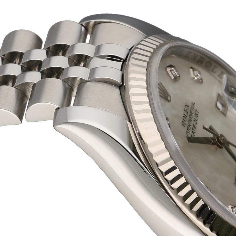 ROLEX ロレックス/デイトジャスト10Pダイヤ／SS　×　WG/116234G//Z59****/ABランク/91