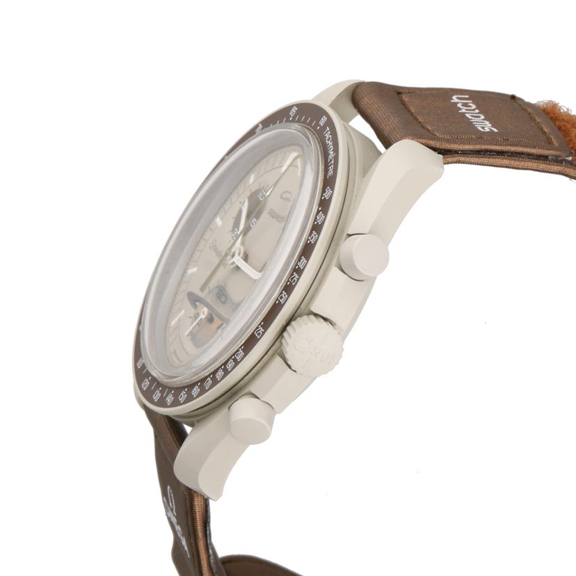 OMEGA×SWATCH/ムーンスウォッチ／サターン/SO33T100//Aランク/62