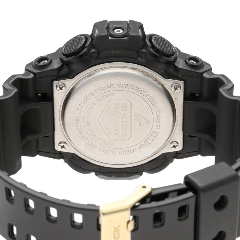 CASIO カシオ/G－SHOCK／　アナデジ／　ブラック×ゴールド/GA-710GB//552*/ABランク/70