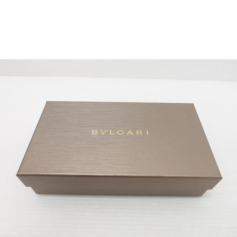 BVLGARI ブルガリ/ロゴクリップ二つ折り財布//295*****/Bランク/88
