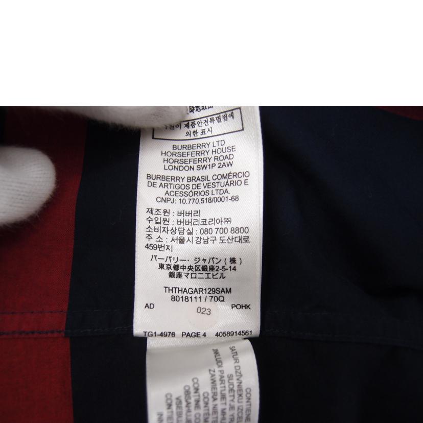 BERBERRY バーバリー/ネイビーチェックシャツ/8018111/70Q//Aランク/69