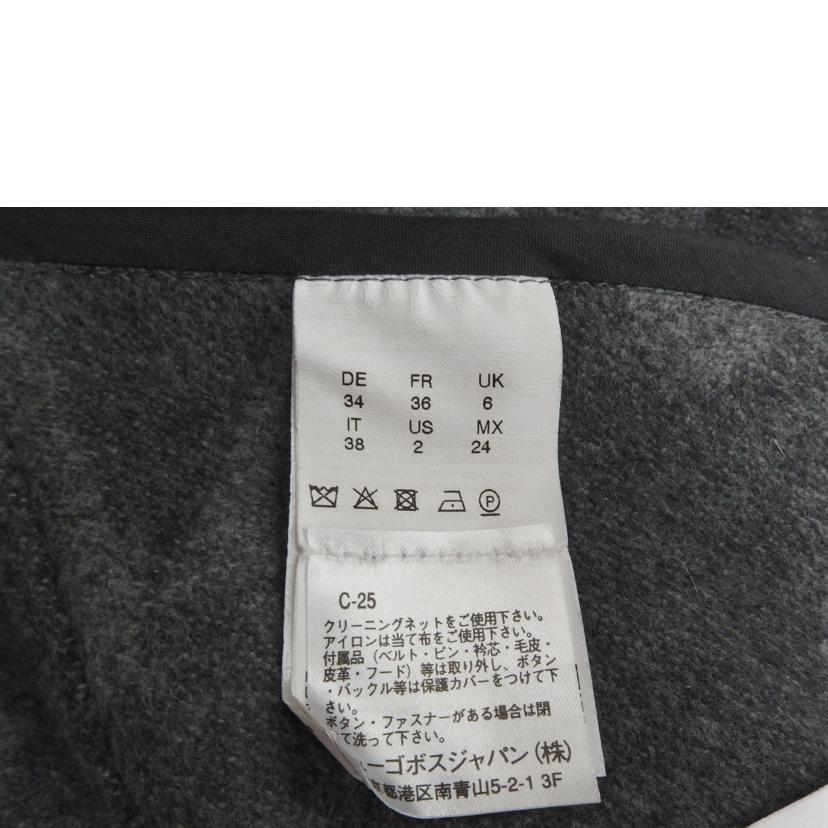 HUGOBOSS ヒューゴボス/HUGOBOSS ウールコート/グレー//ABランク/82