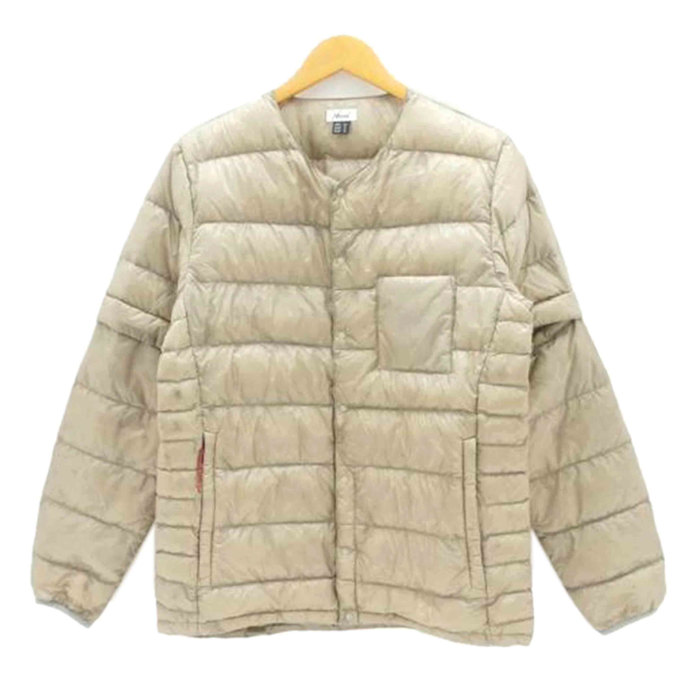 NANGA ナンガ/インナーダウンカーディガン　ベージュ/ND2241-1B312//ABランク/42