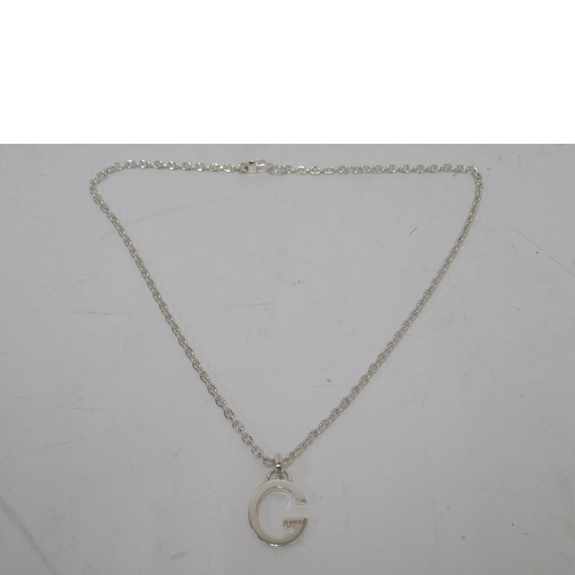 　　GUCCI/SVネックレス／GUCCI・Gビッグロゴ//Bランク/63