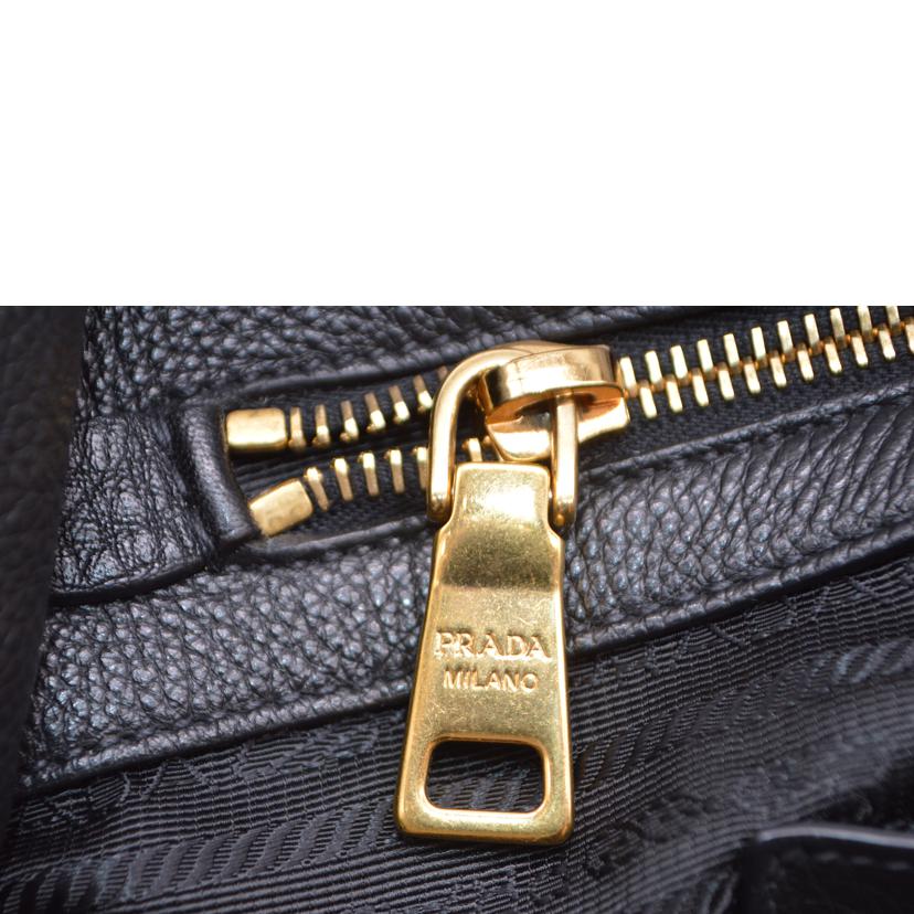 PRADA プラダ/ヴィッテロダイノ2wayレザーハンド/ネロ/BN1713//158/Bランク/89