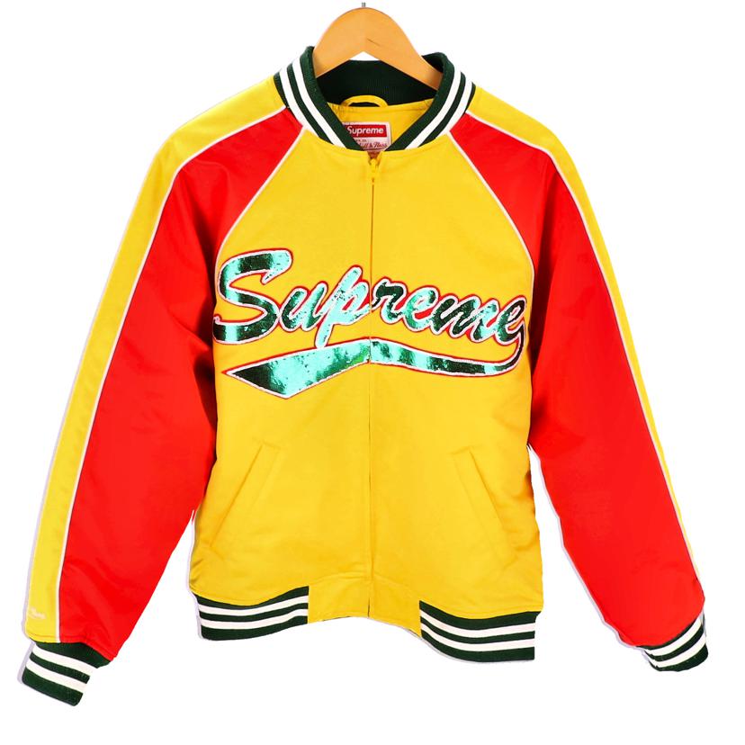 Supreme　 シュプリーム/Mitchhell＆Ness　スタジャン//ABランク/20