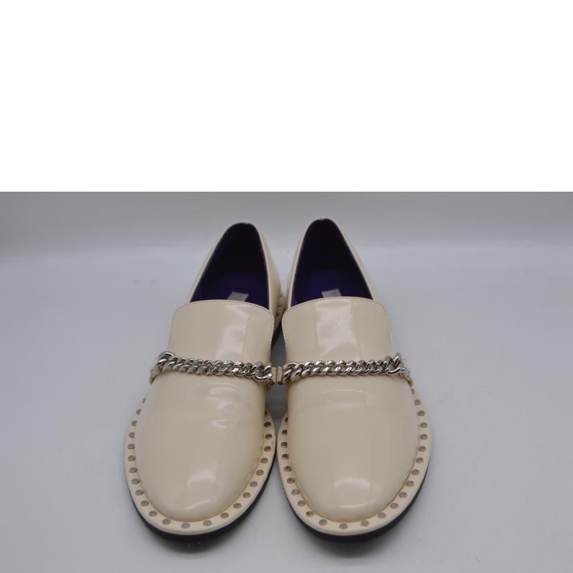 S．McCARTNEY ステラマッカートニー/ファベラシンセティックレザーローファー／23．5cm（37）/810298AP0210//Aランク/89
