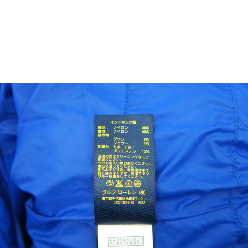 POLO　RALPH　LAUREN ポロ ラルフローレン/ダウンベスト　USAビックポニー/1486005SPDV//Aランク/85