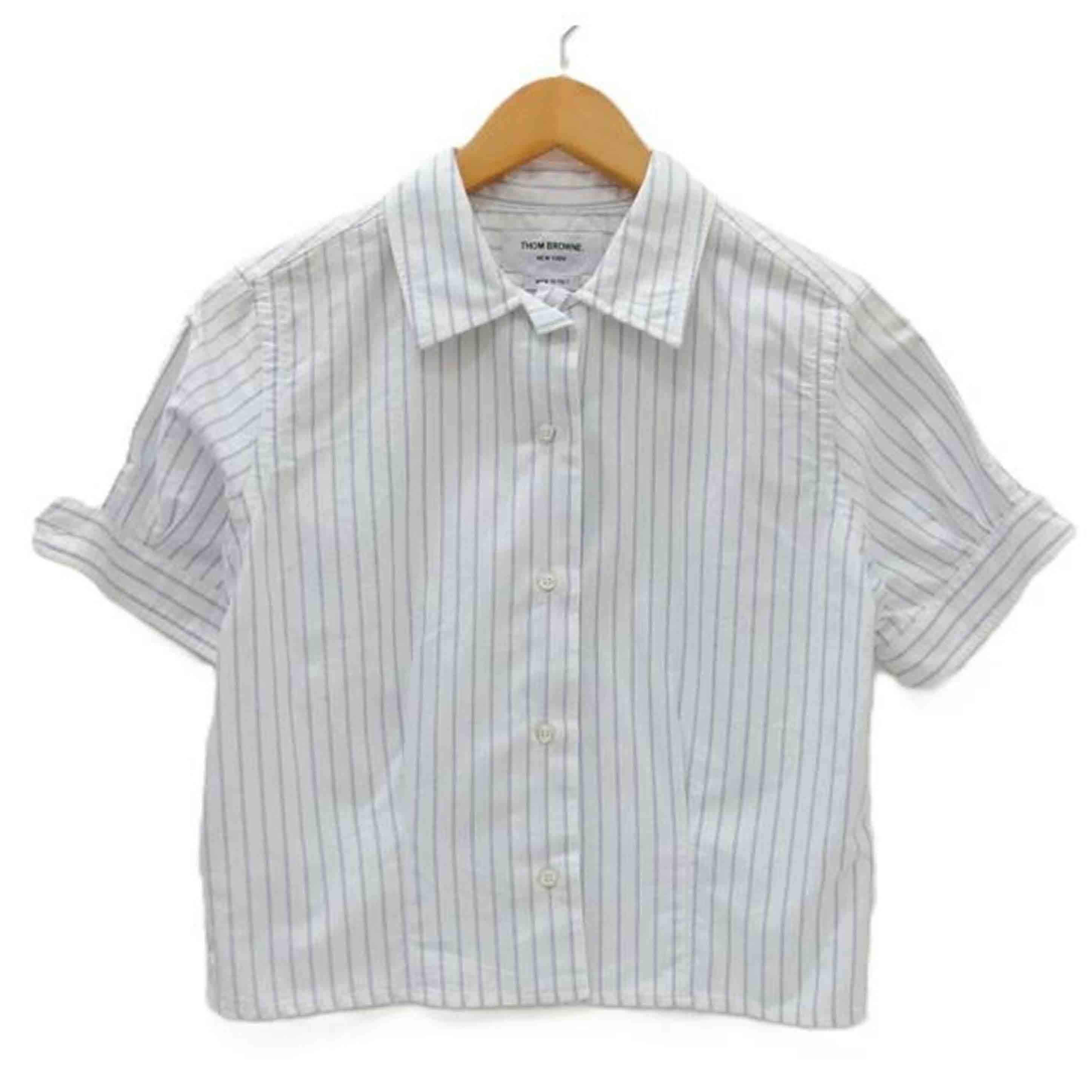 THOM BROWNE トムブラウン/タックブラウス/FLL138A-F0013//Aランク/88