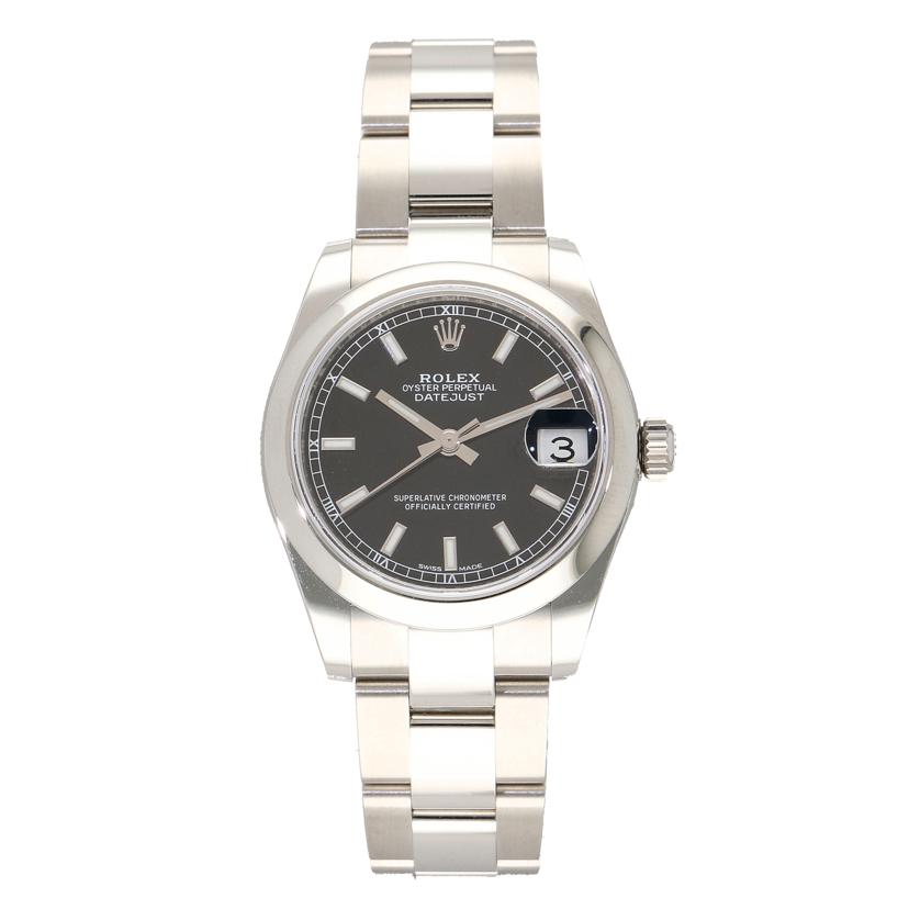 ROLEX ロレックス/デイトジャスト31・ブラック/ランダム番/178240//15Y*****/Aランク/64