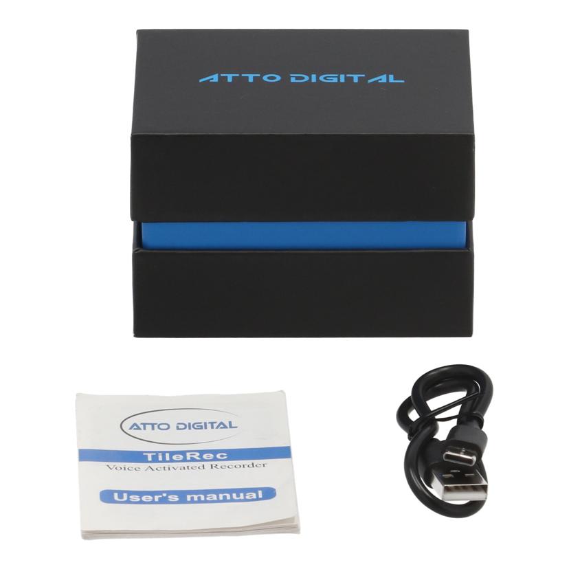 ATTO DIGITAL attodigit@l/ボイスレコーダー/TileRec-64GB//-/Bランク/65