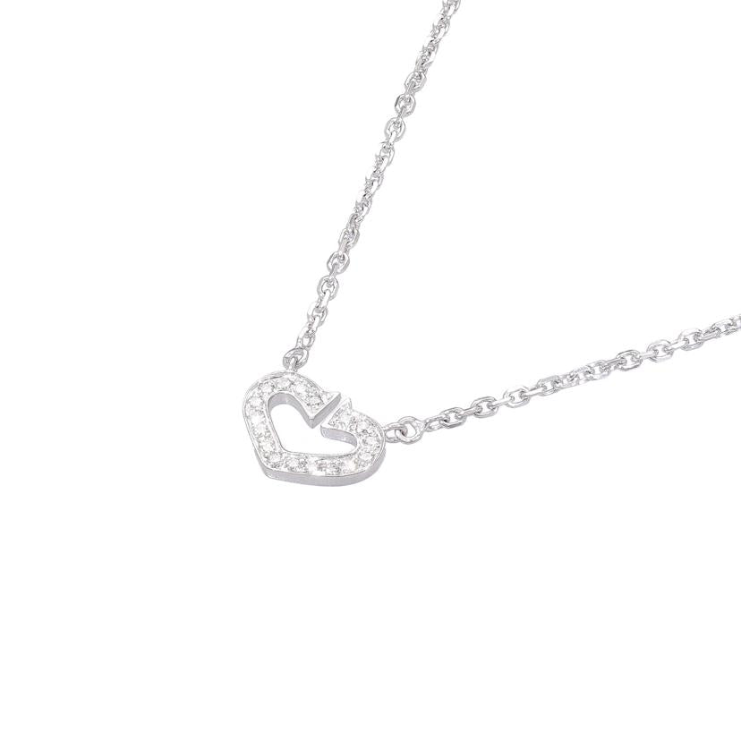 Cartier カルティエ/750／Cハートダイヤネックレス//AV3869/Aランク/91