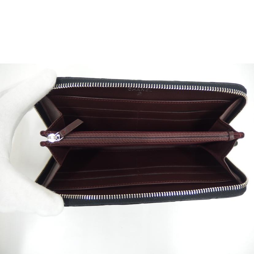 CHANEL シャネル/マトラッセラウンドファスナー//196*****/Aランク/82