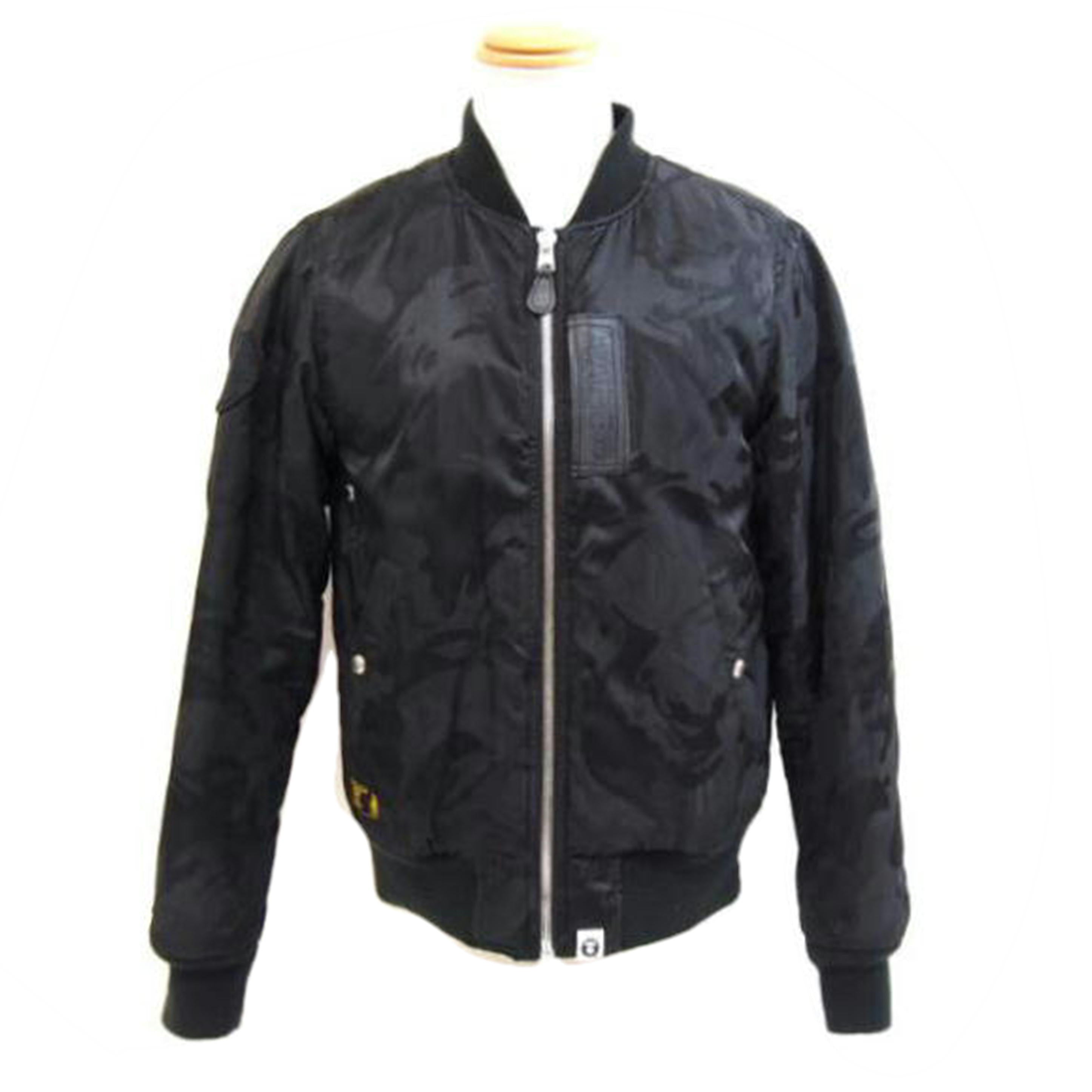 A　BATHING　APE ベイシングエイプ/迷彩MA－1//BCランク/71