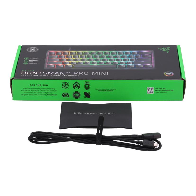 Razer レイザー　/ゲーミングキーボード／Huntsman　V3　Pro　Mini　JP/RZ03-04991300-R3J1//PM2350F98100052/Aランク/62